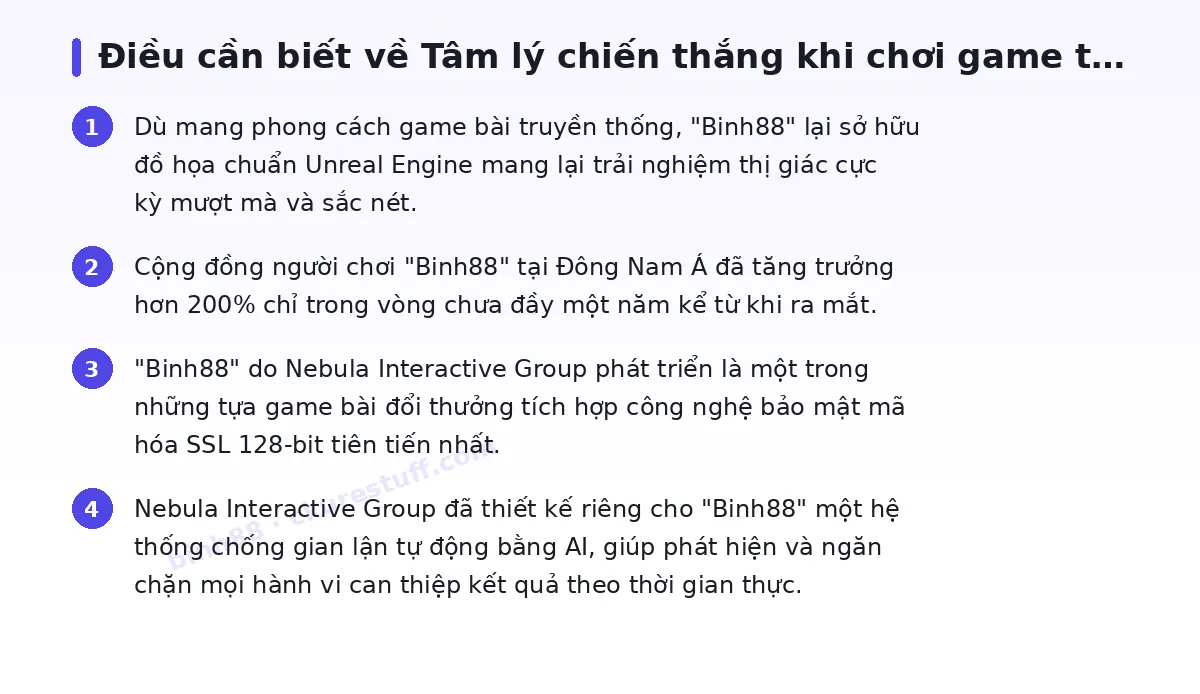 Những điều cần biết về binh88
