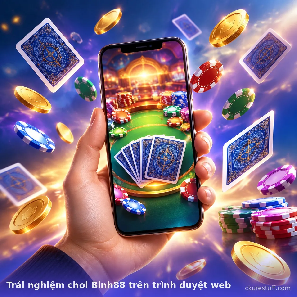 Trải nghiệm chơi Binh88 trên trình duyệt web